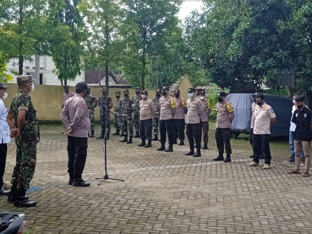 Apel Kewilayahan di halaman Polsek Malo