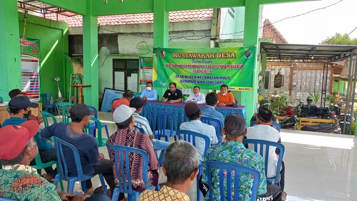 Musyawarah Pemutakhiran data kemiskinan