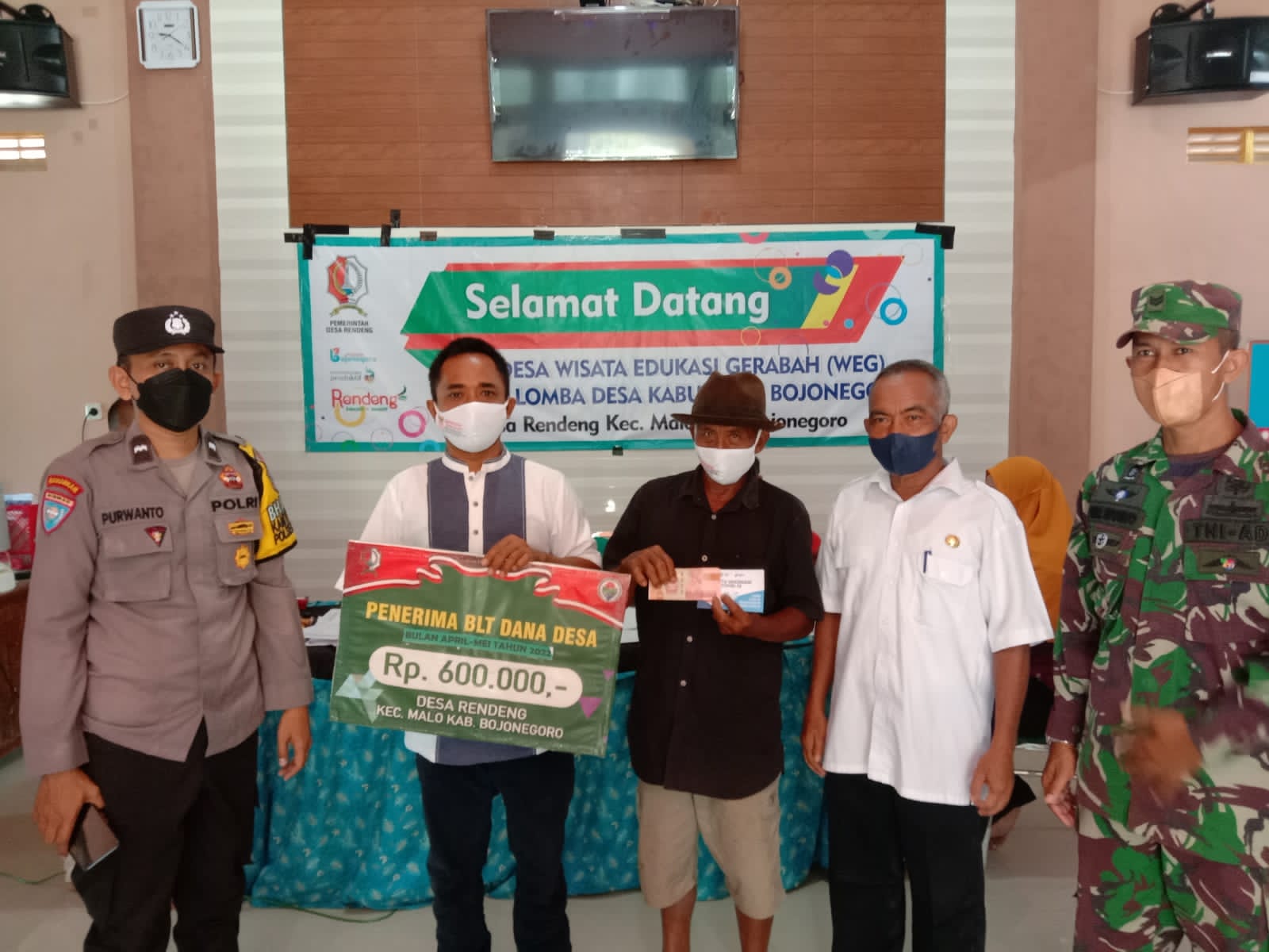 Penyaluran BLT DD tahap II