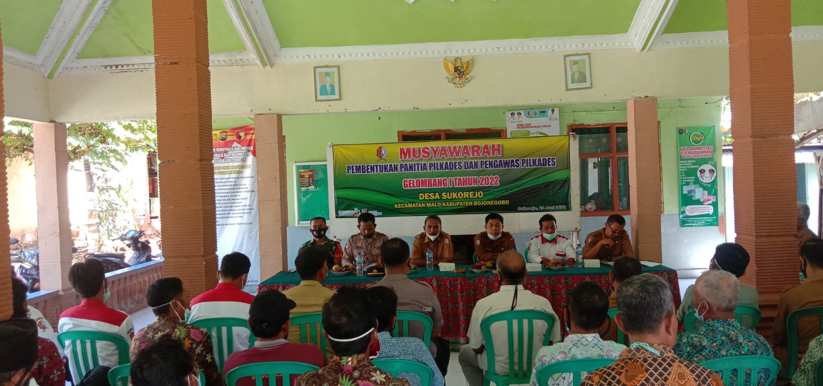 Musdes pembentukan panitia dan pengawas pilkades