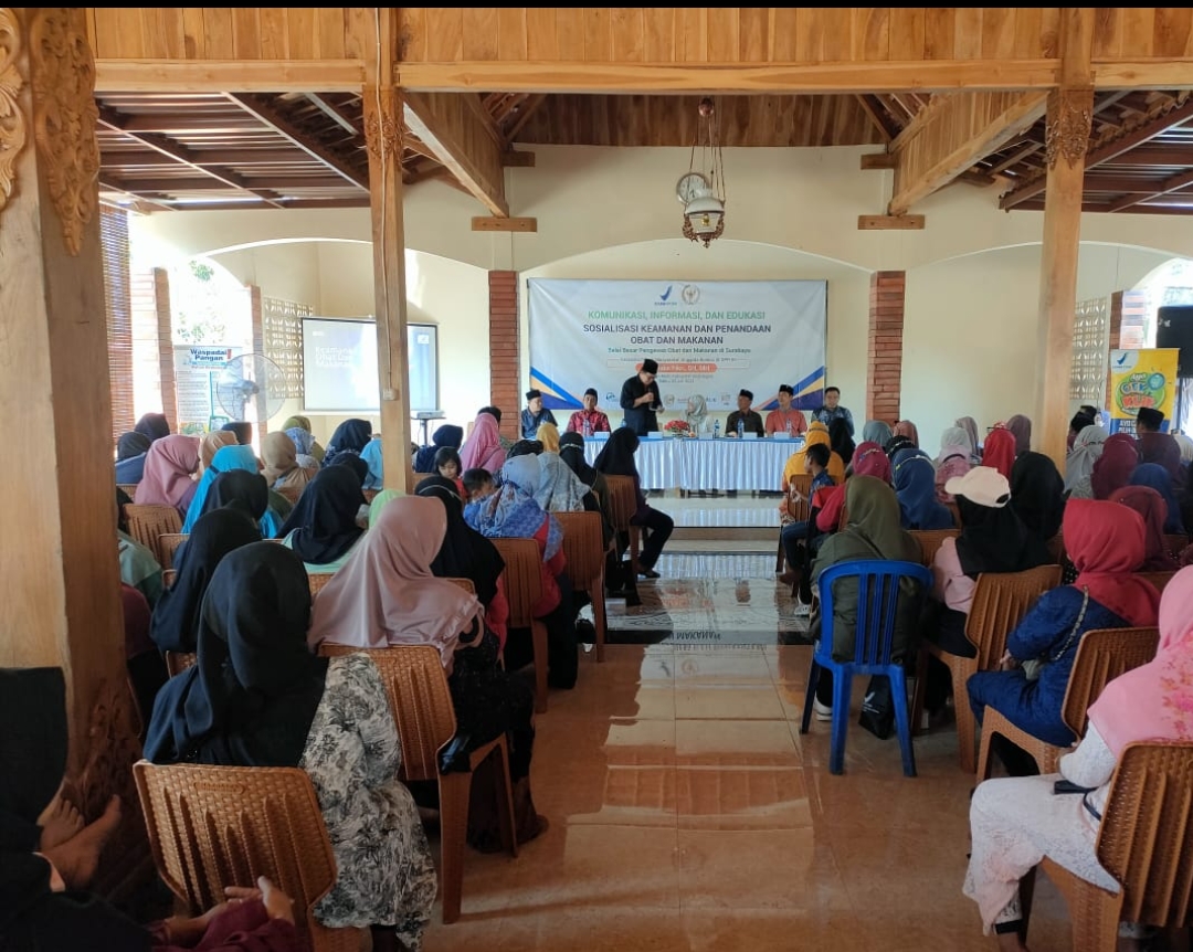 Sosialisasi keamanan dan penandaan obat dan makanan