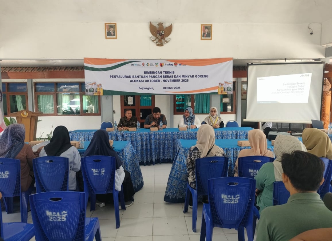 Bimtek penyaluran bantuan pangan