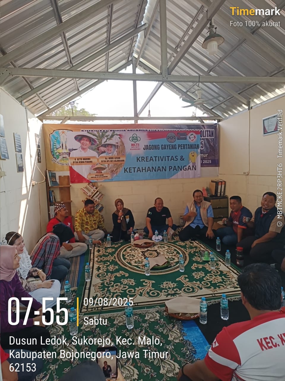Petik Melon di Kebun Suryanto Farm Kecamatan Malo, Hadir Wakil Bupati Bojonegoro