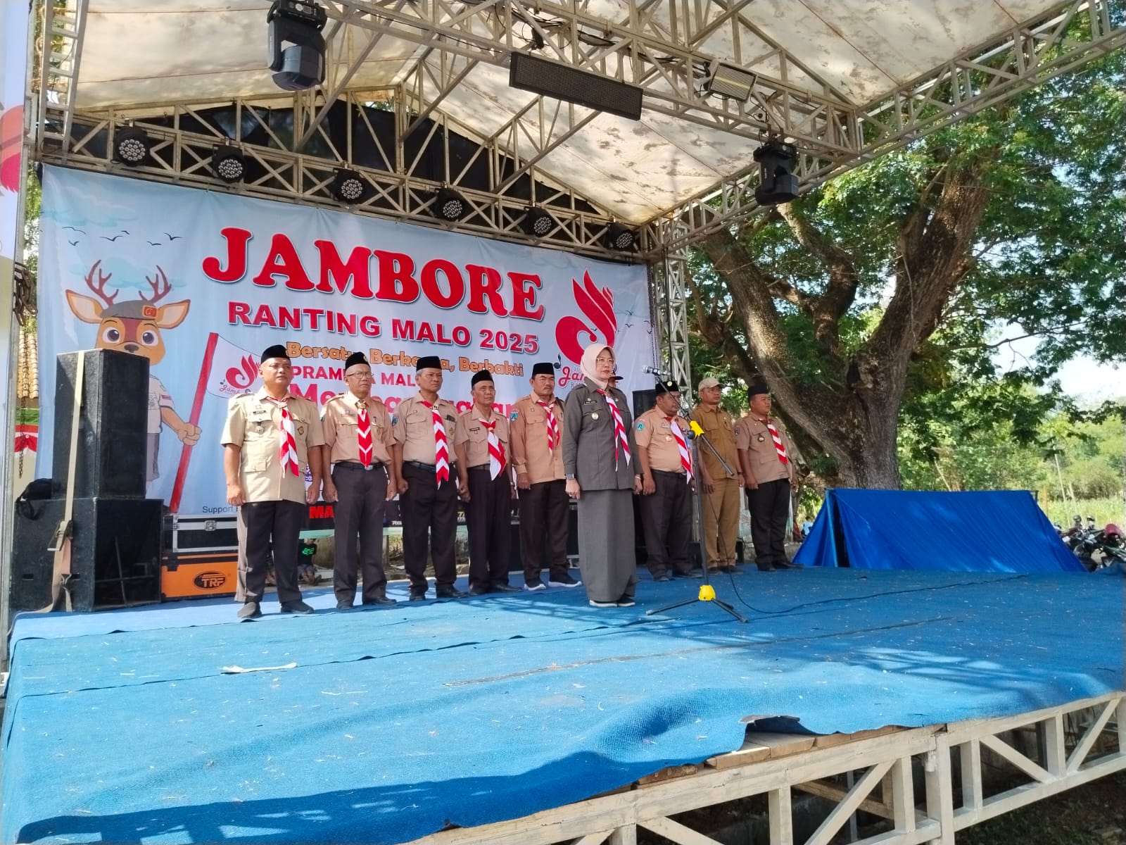 Bumi Perkemahan Desa Ketileng Jadi Lokasi Pembukaan Jambore Ranting Malo