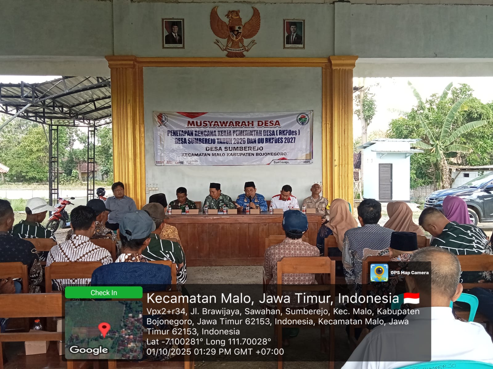 Musdes Sumberejo Tetapkan RKPDes 2026 dan DU-RKPDes 2027