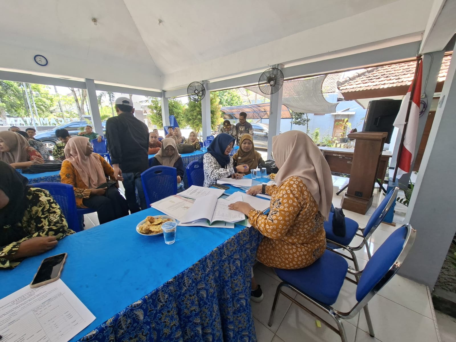 Evaluasi Program GAYATRI APBDes 2025 di Kecamatan Malo Berlangsung Lancar
