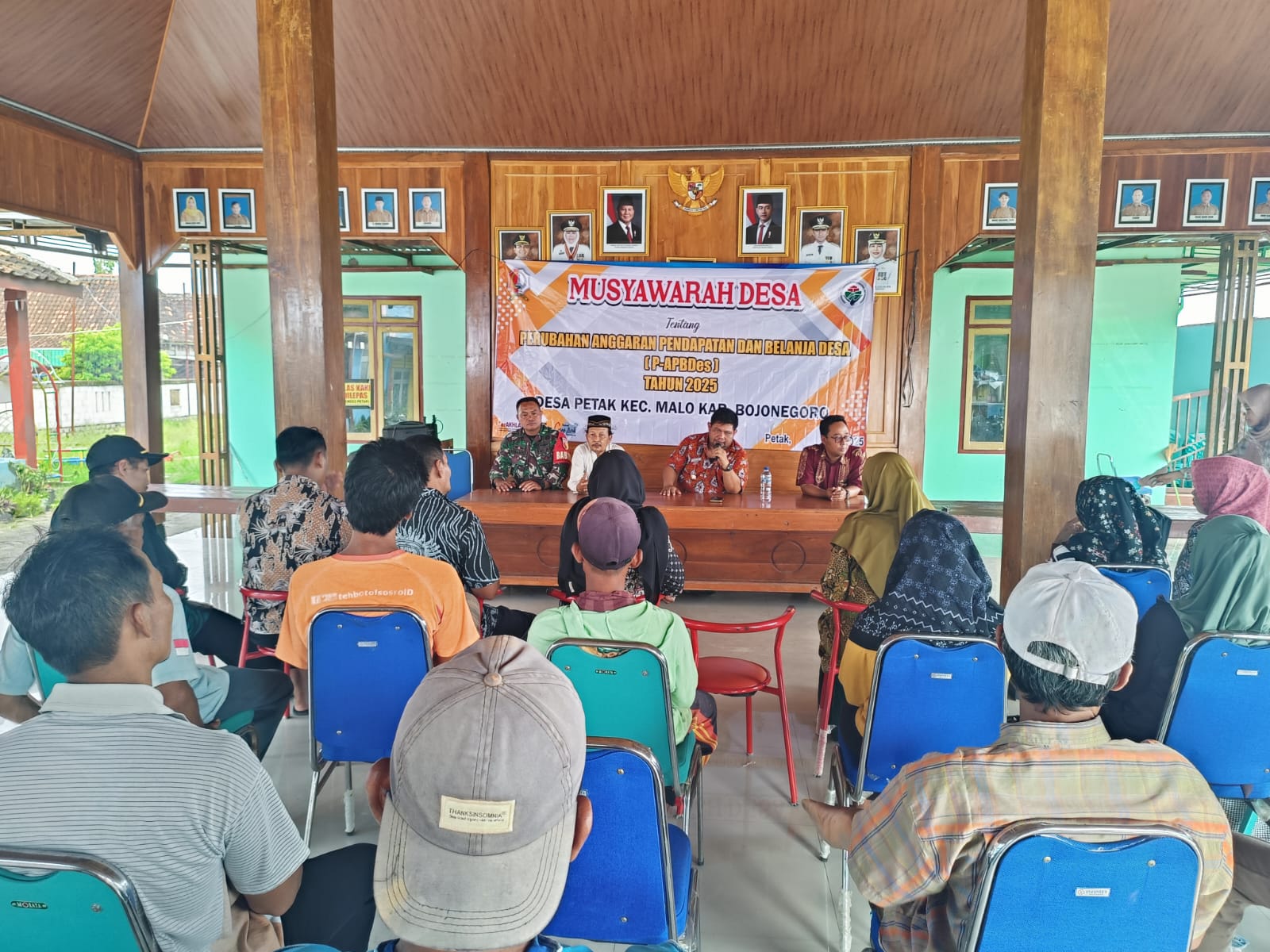 Musdes Perubahan APBDes dan Penetapan RKPDes 2026 Desa Petak Berjalan Lancar