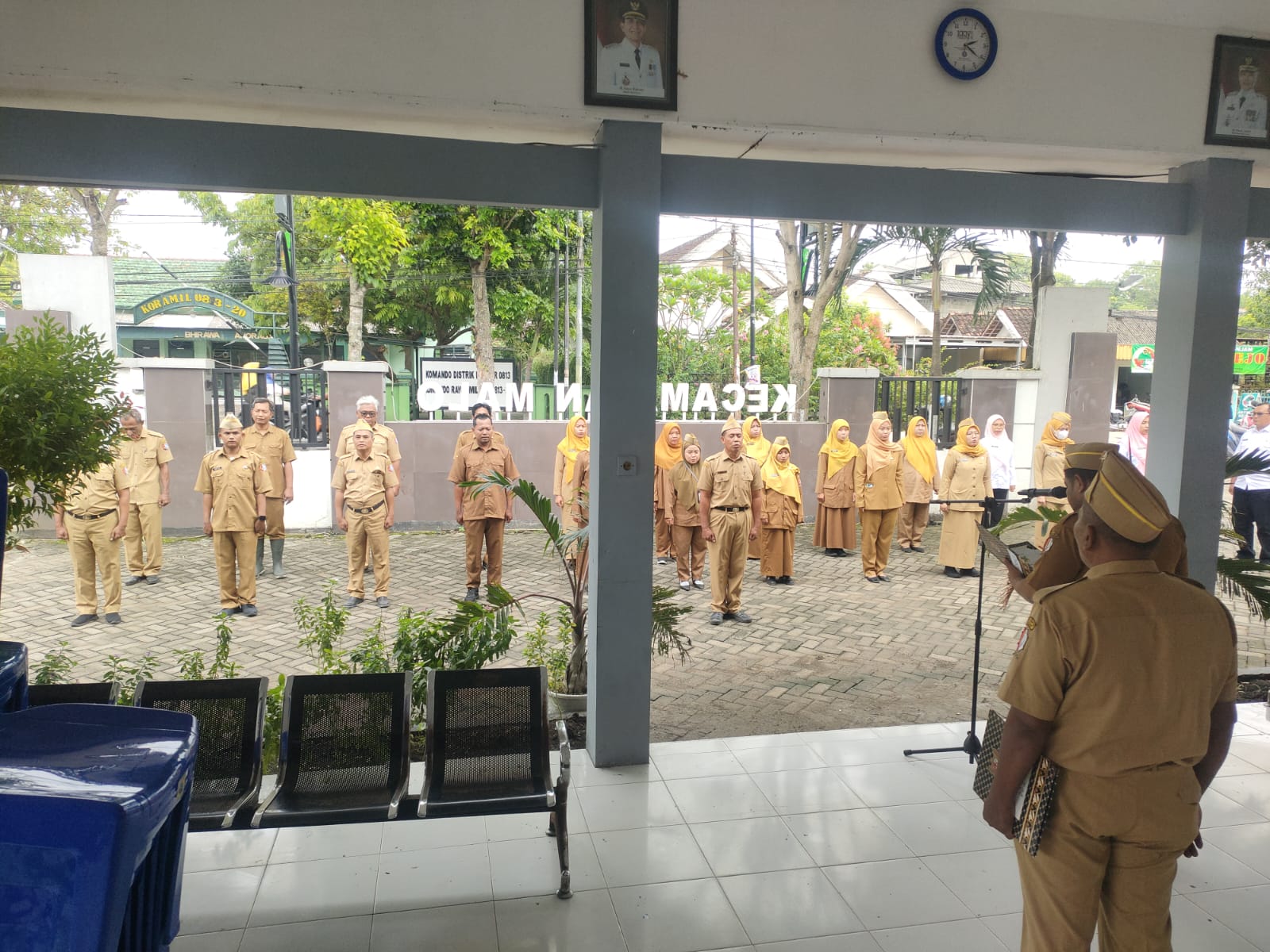 Disiplin ASN Diperkuat Lewat Apel Pagi Kecamatan Malo