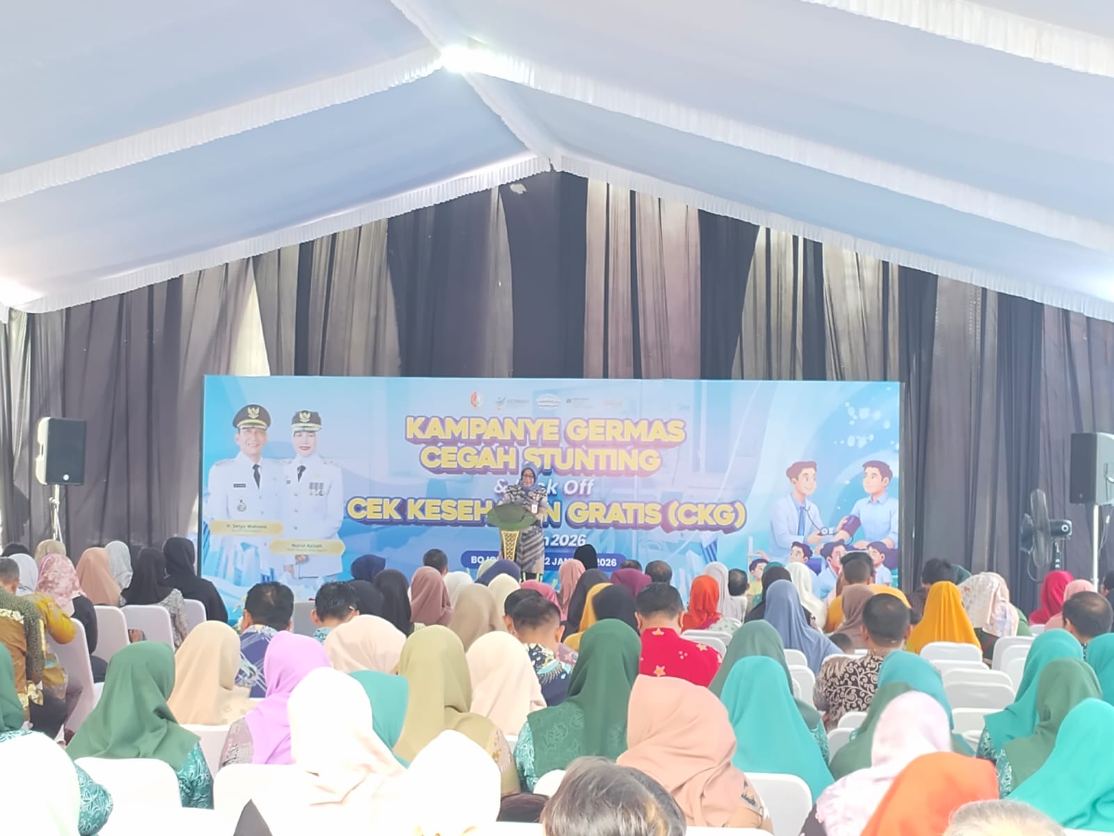 kampanye Cegah Stunting dan Kick-off CKG