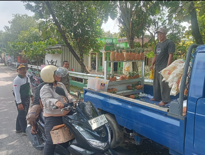 Penertiban PKL di jembatan Malo
