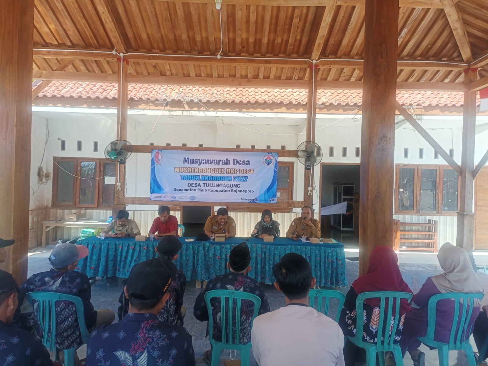 Musyawarah PPD dan Pembentukan Tim Penyusun RKP Desa Tahun 2027 Desa Tulungagung Berlangsung Lancar