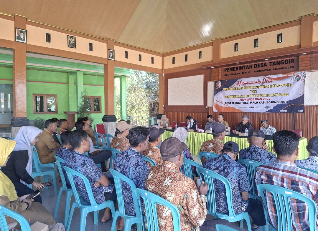 Sinergi Warga dan Pemerintah, RKP Desa Tahun 2027 Desa Tanggir Berlangsung Lancar