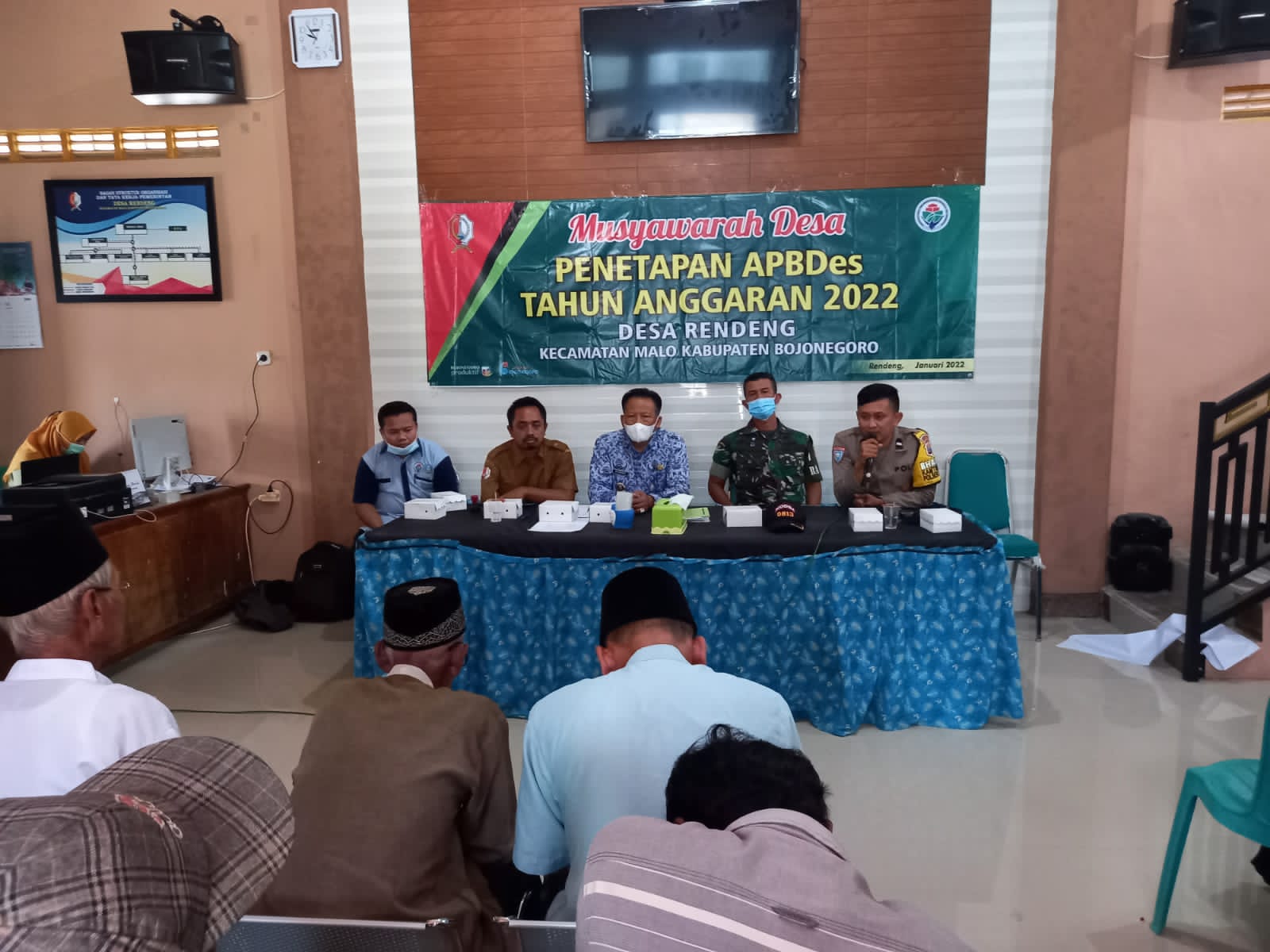Musdes penetapan APBDes TA.2022