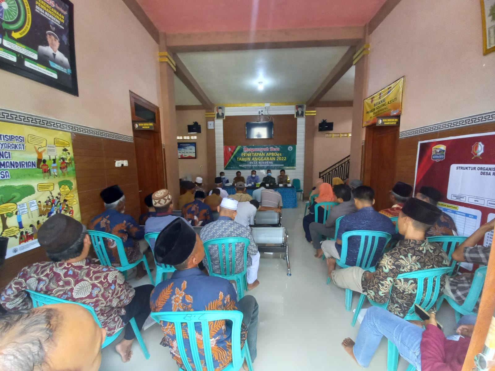 Penetapan APBDes Desa Rendeng TA.2022