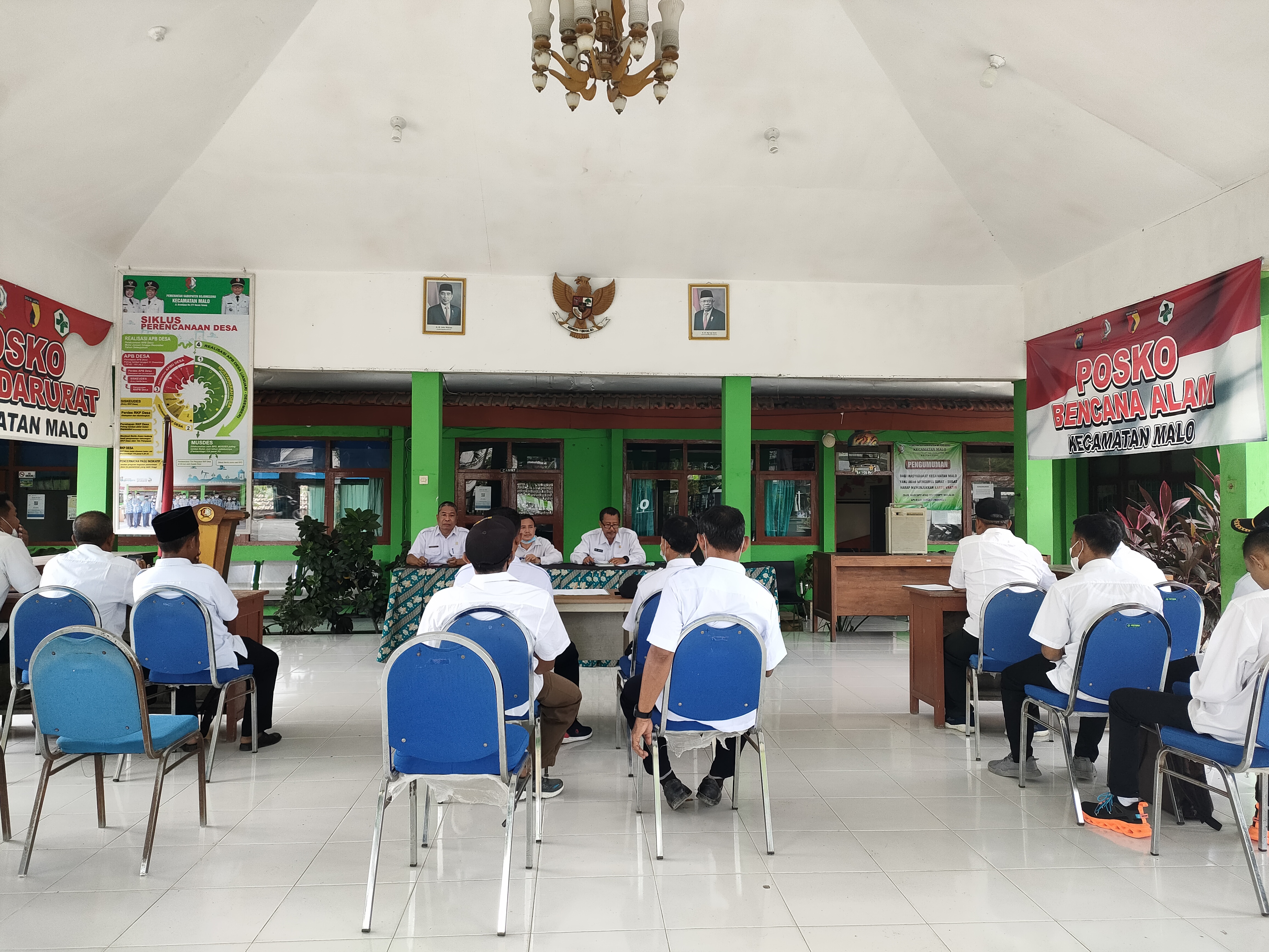 Konferensi Perangkat Desa dari para kasi
