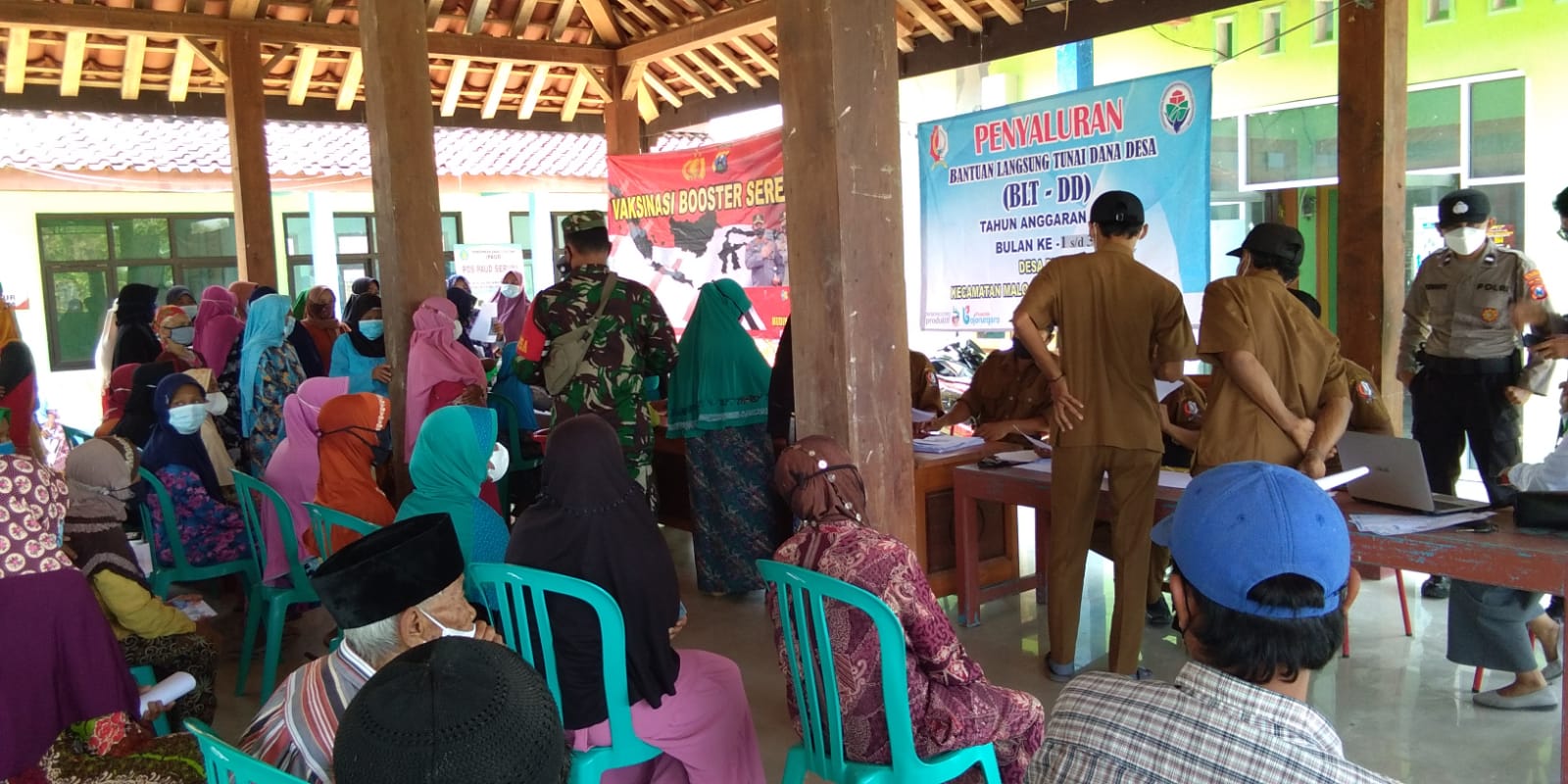 Bantuan BLT DD di Desa Petak kec Malo