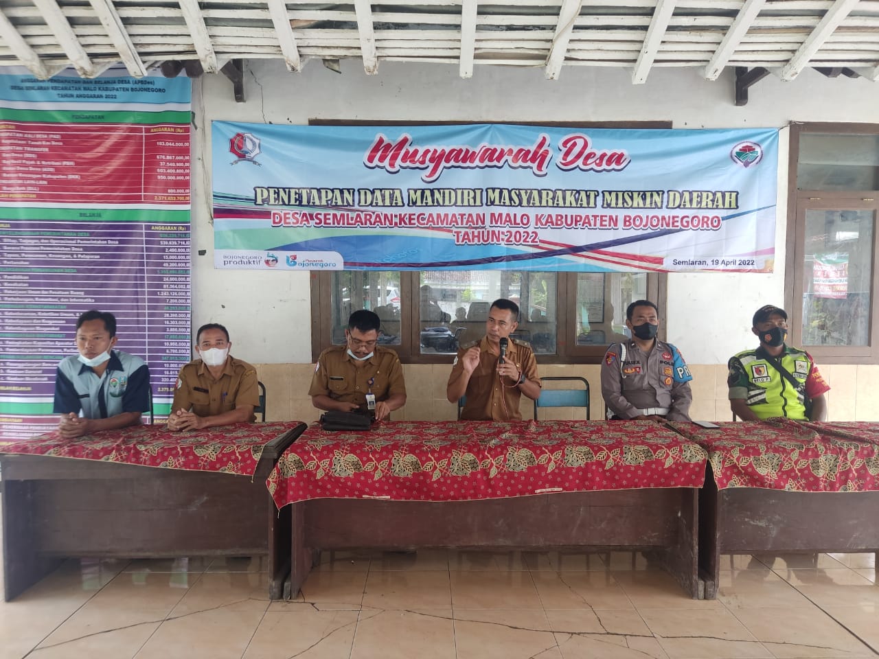 Musdes penetapan Data Mandiri Masyarakat Miskin Da