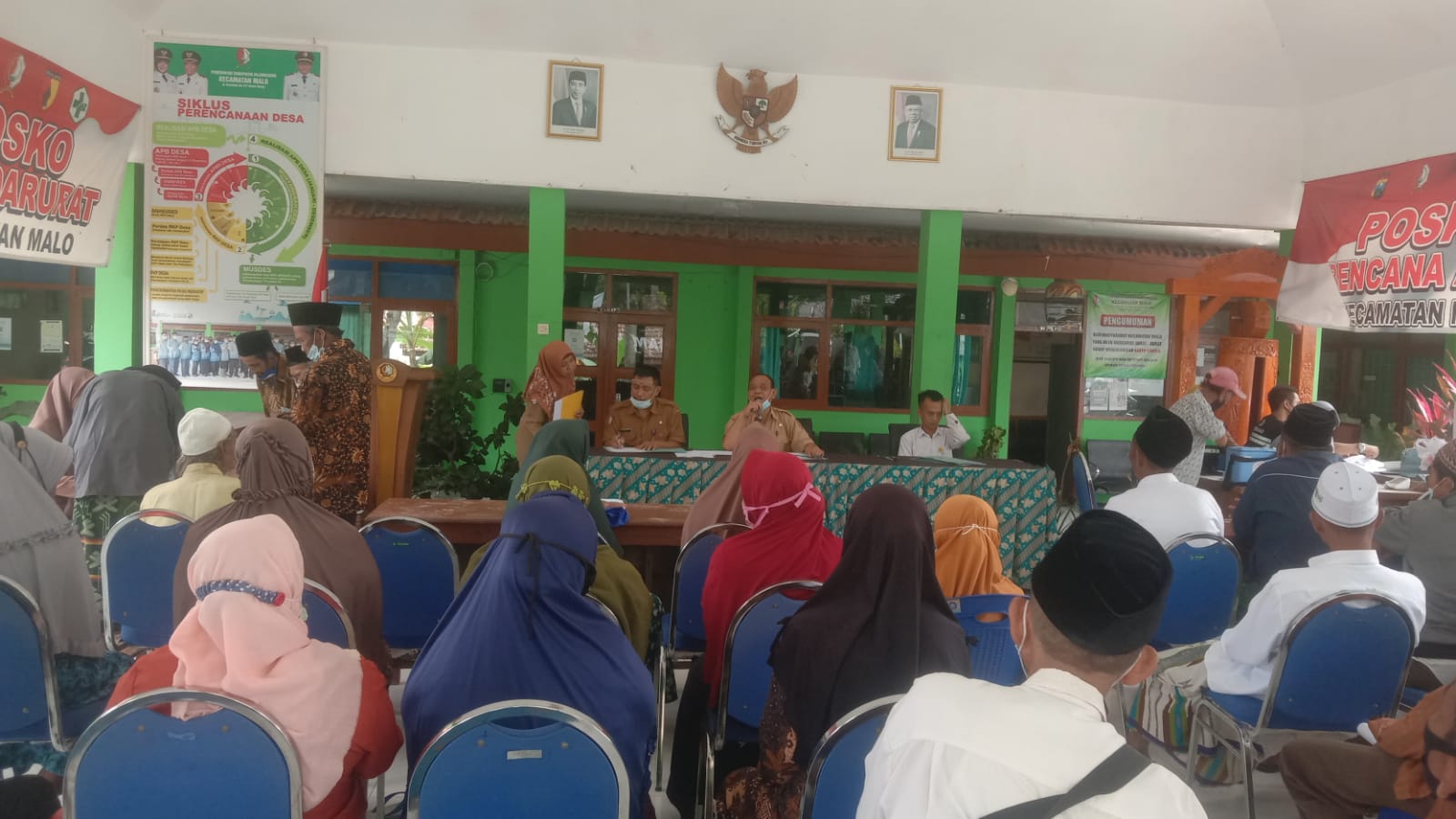 Veripikasi dan tanda tangan takmir Masjid Marbot
