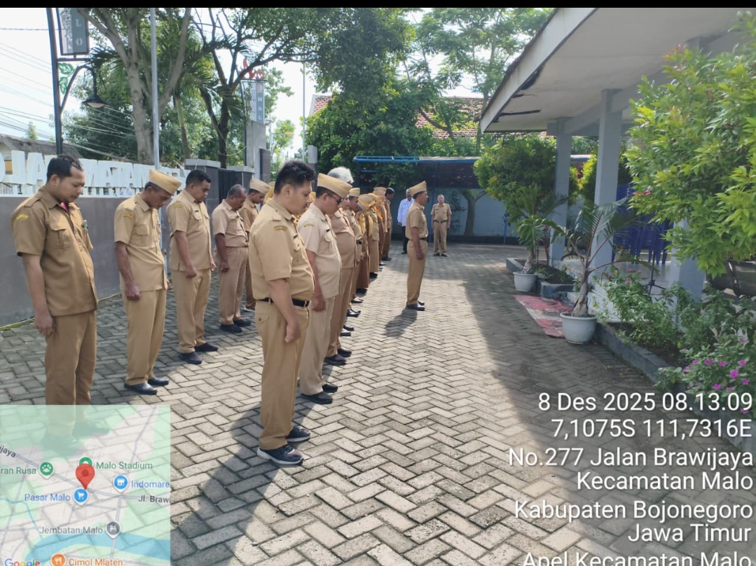 Apel pagi hari Senin