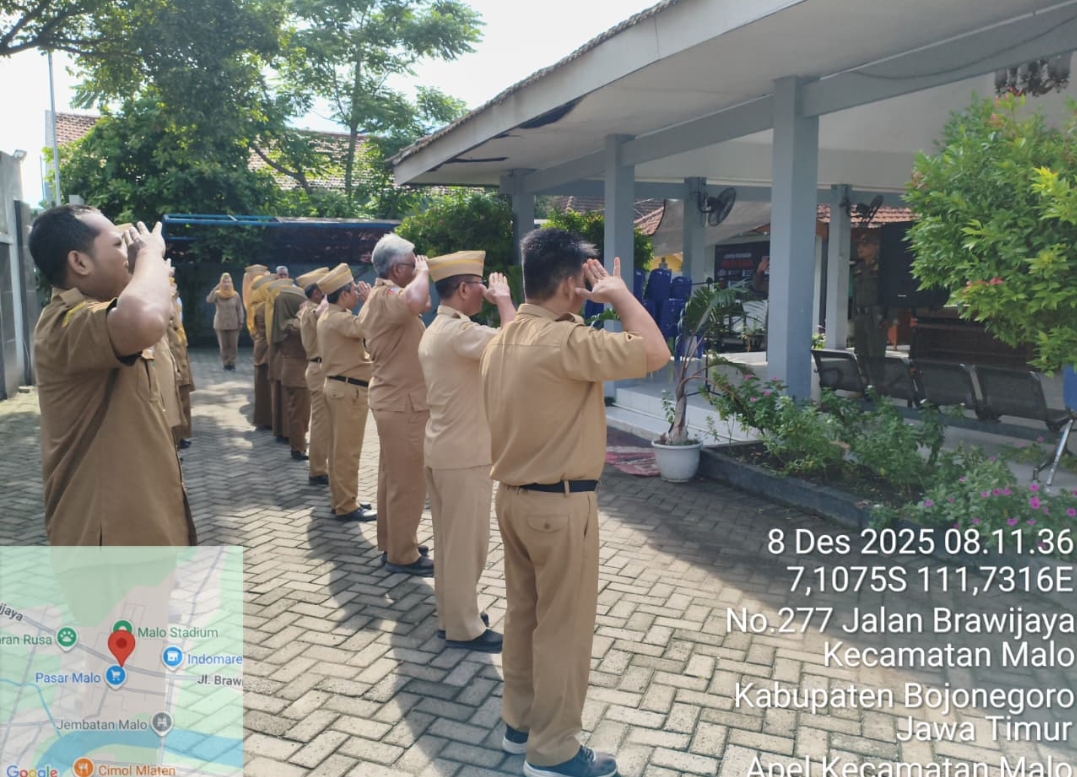 Apel pagi hari Senin