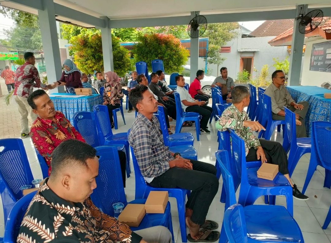 Zoom Sosialisasi jaga garda desa