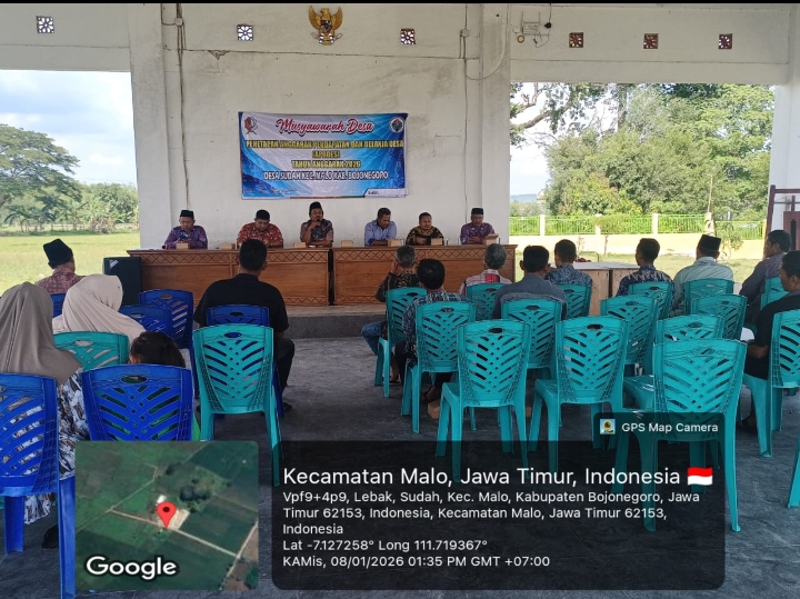 musdes penetapan APBD Desa Kedungrejo tahun 2026