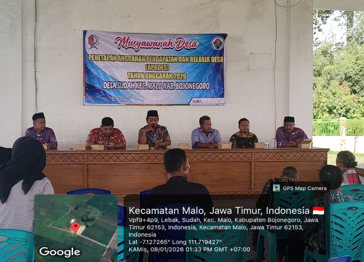 musdes penetapan APBD Desa Kedungrejo tahun 2026