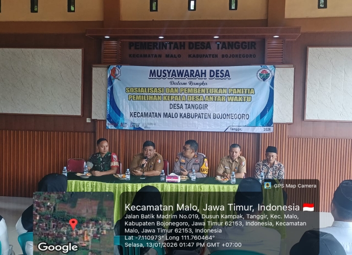 musdes penetapan APBD Desa Tanggir tahun 2026
