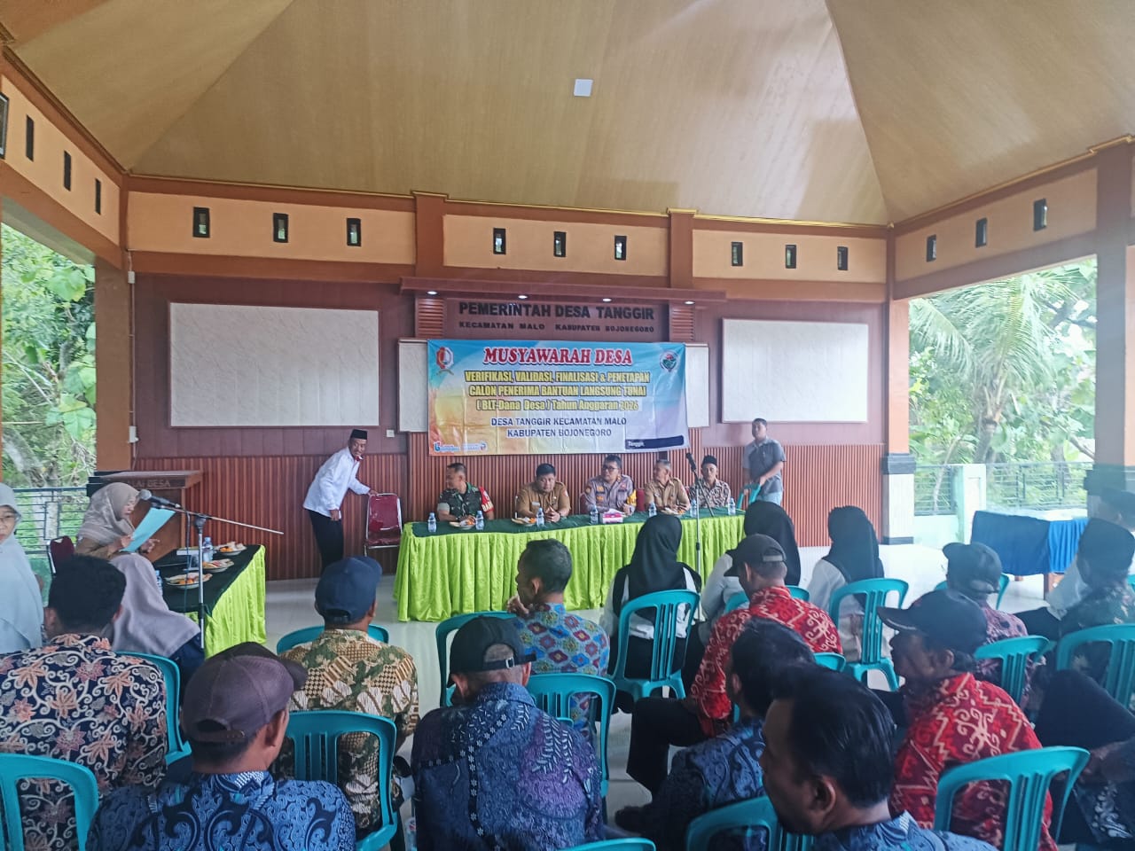 musdes penetapan APBD Desa Tanggir tahun 2026