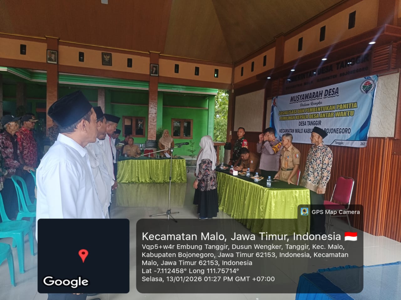 musdes penetapan APBD Desa Tanggir tahun 2026