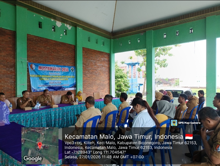 musdes penetapan APBD Desa Kliteh tahun 2026