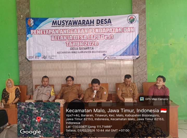 musdes penetapan APBD Desa Banaran tahun 2026