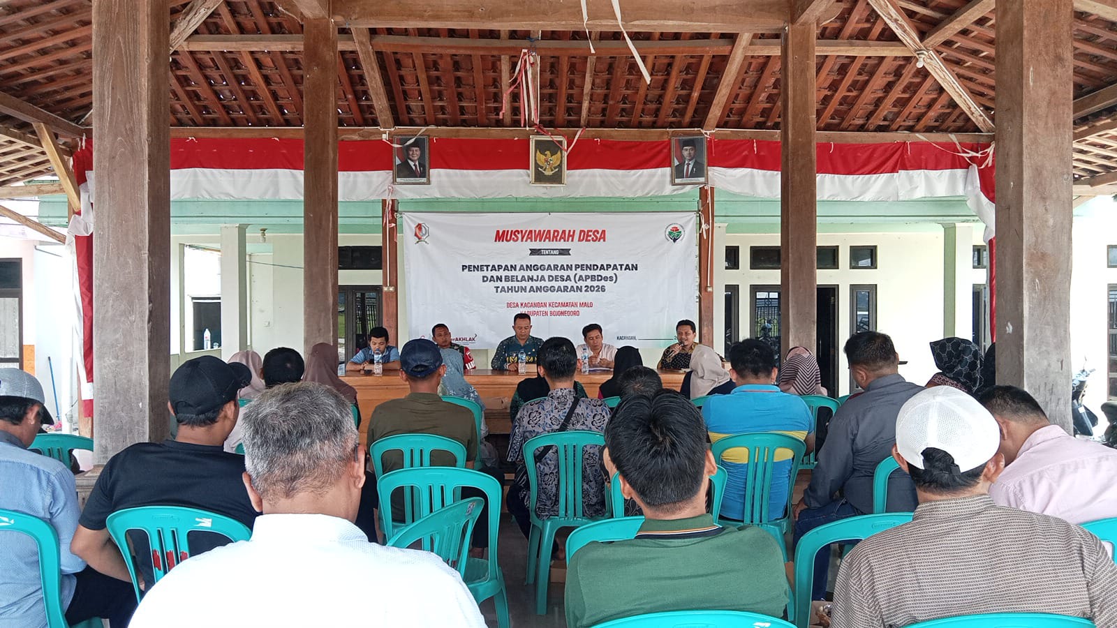 musdes penetapan APBD Desa Kacangan tahun 2026