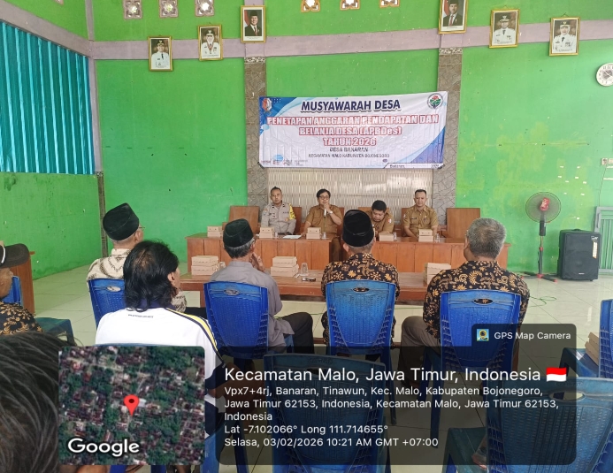musdes penetapan APBD Desa Banaran tahun 2026