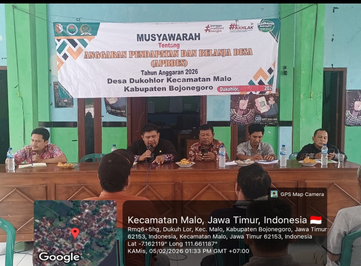 musdes penetapan APBD Desa Dukohlor tahun 2026