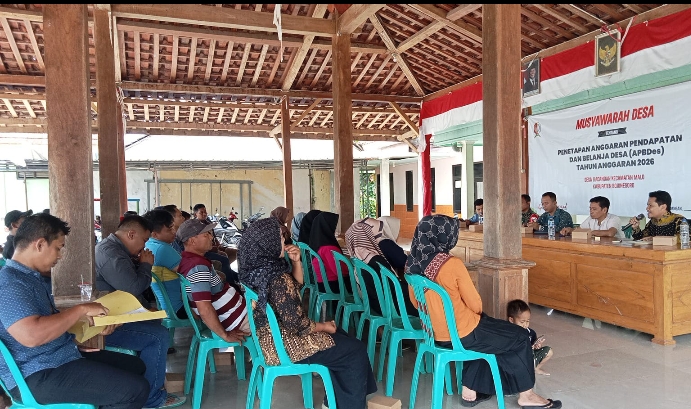 musdes penetapan APBD Desa kacangan tahun 2026