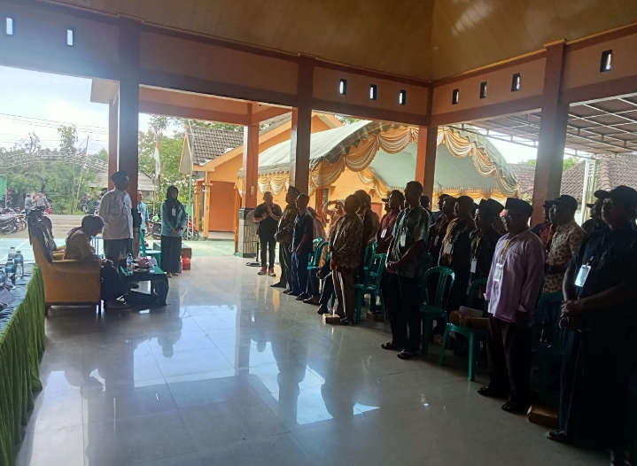 musyawarah pemilihan kades paw desa Tanggir