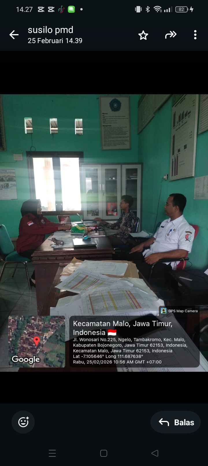 monev BUMDES desa Dukohlor, kacangan, Tambakromo,