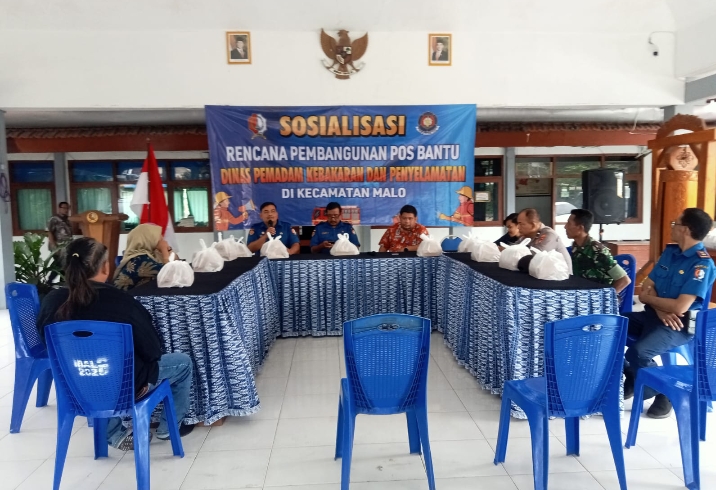 sosialisasi pembangunan pos bantu damkar