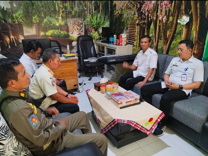 rapat koordinasi dan himbauan ke SMP Negeri I Malo