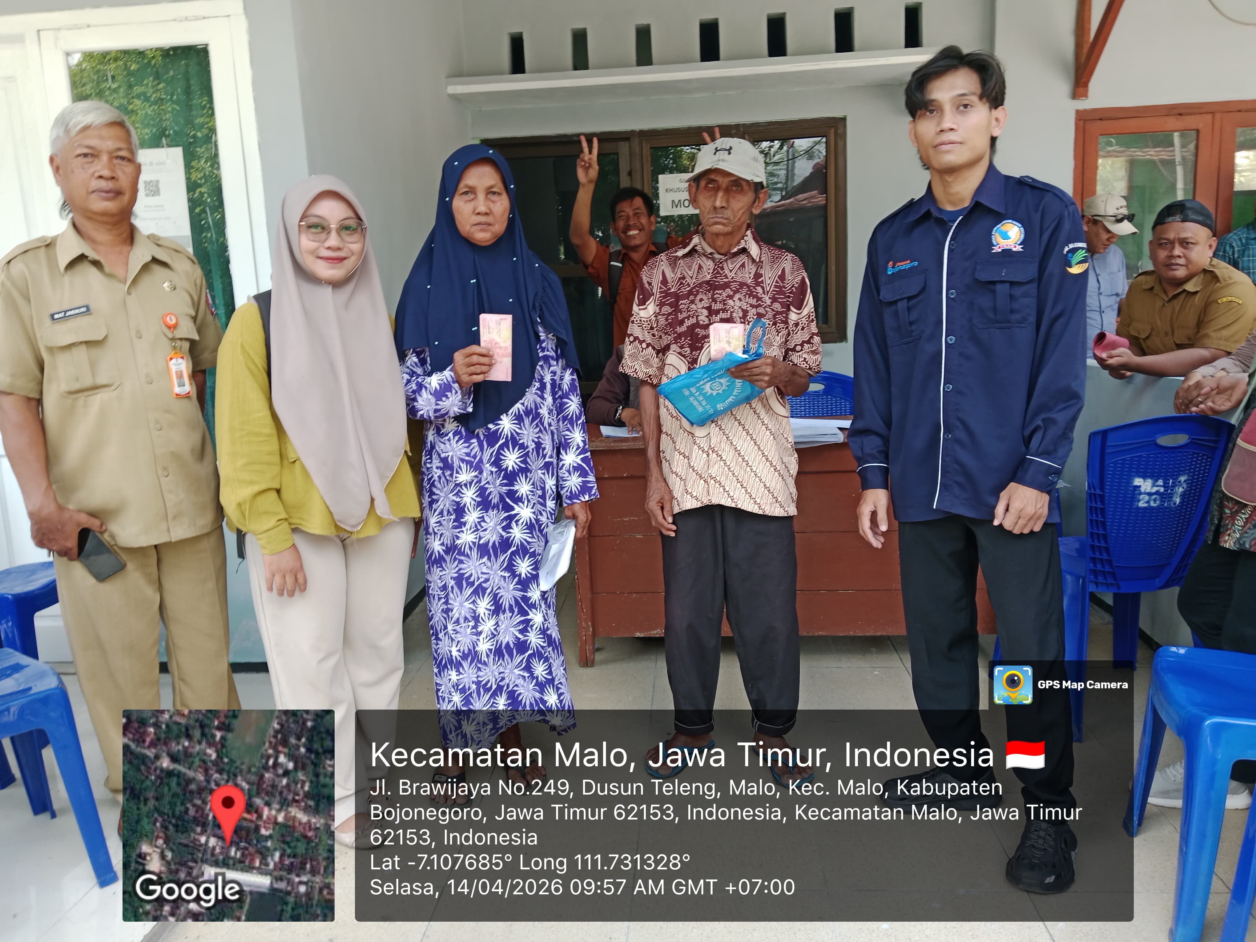 penyaluran Bansos penanganan kemiskinan ekstrem