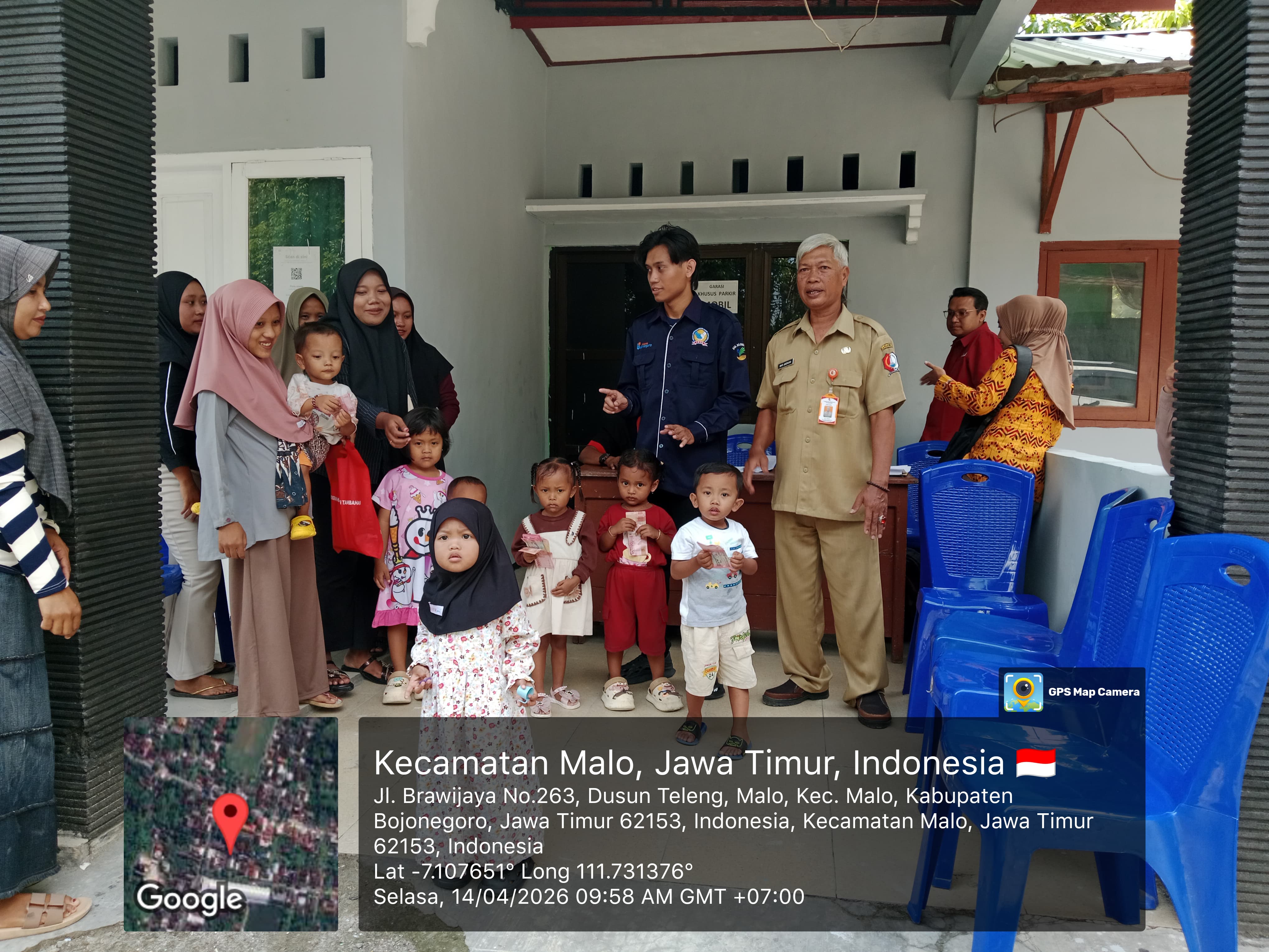 penyaluran Bansos penanganan kemiskinan ekstrem