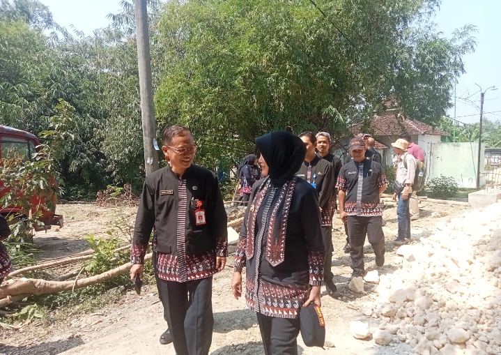Wabub Bojonegoro Sidak Jembatan BKK Desa Trembes