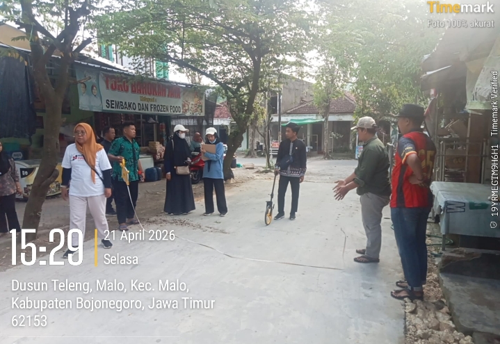 Monev BKK jalan Aspal dan Jalan Beton Tahun 2025