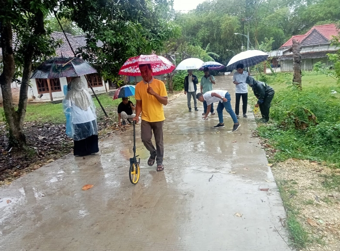 monev BKK jalan Aspal dan Jalan Beton Tahun 2025